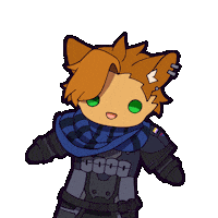 Jump Chibi Sticker