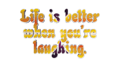 3D Laughing Sticker by OpticalArtInc.