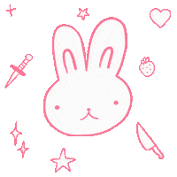 nisakuzucan bunny tavsan nuzucan Sticker