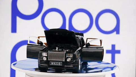 PapaRulit giphygifmaker phantom paparulit rolls-royce GIF