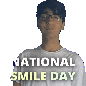 Happy Day Smile Sticker