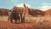 EnterStudio 3d animated robot shit GIF