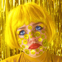 Smiley Face Smile GIF by NICOLE DADDONA