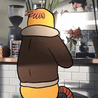 CRABUB coffee relax vibe calm GIF
