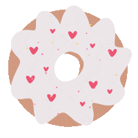 Cake Donut Sticker