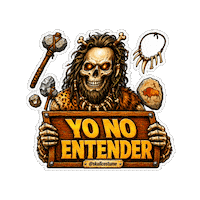 Halloween Entender Sticker