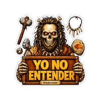 Halloween Entender Sticker
