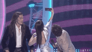 sofia carson selfie GIF by Radio Disney
