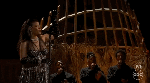 Rihanna Oscars GIF by The Academy Awards