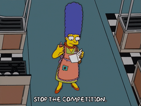 scared marge simpson GIF