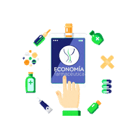 EconomiaFarmaceutica salud medicina farmacia celular Sticker