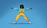 80S Dancing GIF by Jukebox Saints