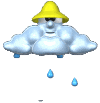rain clouds STICKER