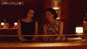 Be Quiet Rachel Brosnahan GIF by The Marvelous Mrs. Maisel