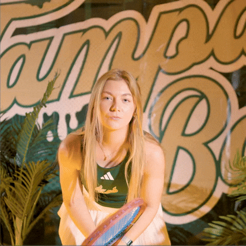 South Florida Tennis GIF by USF Athletics