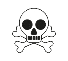 Halloween Death Sticker