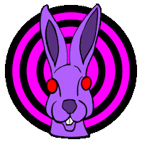 panic_sex animals rock singer bunny Sticker