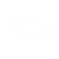 New Beginnings Lettering Sticker