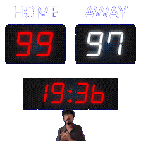 97 Away Sticker
