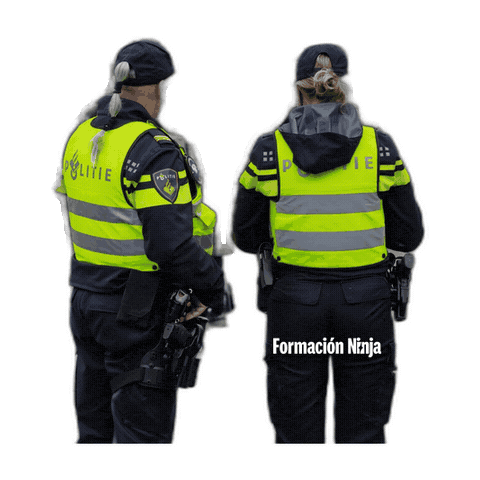 Law Enforcement Police Sticker by Formación Ninja