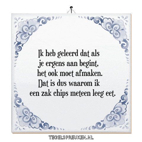 Humor Happen Sticker by Tegelspreuken.nl