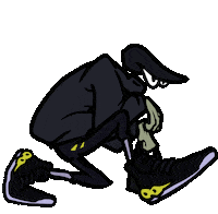 Hide Stalking Sticker