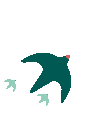 tlllfoundation strong flying support together Sticker