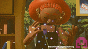 TheAnimationProject flower magic neon tap GIF