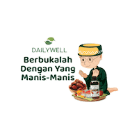 Health Kurma Sticker by Dailywell Indonesia