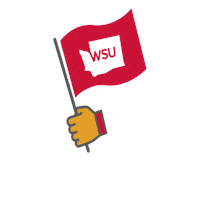 Washington State Gocougs Sticker by WSU Pullman
