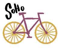 Bike Tampa Sticker by Soho Cycling Studio