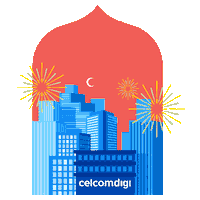 Raya Telco Sticker by CelcomDigi