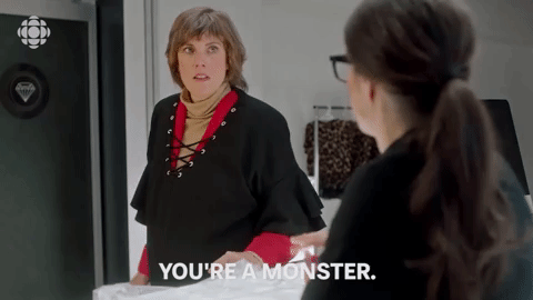 baroness von sketch monster GIF