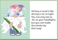 Once Upon A Time Writing GIF
