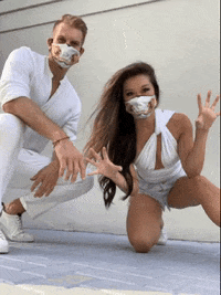 baliawear mask 2020 tiger babe GIF