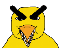 eyebrows argaankan Sticker by Angry Duck