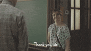 Lena Dunham Thank You Sir GIF by Girls on HBO
