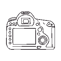 twotibetansdigital dog rainbow newpost camera Sticker