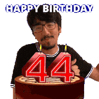 44 Years Old Sticker