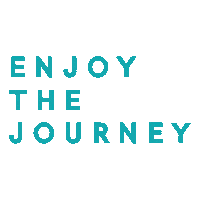 Enjoy The Journey Sticker by Renata