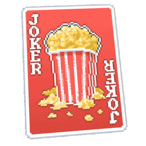 Playing Cards Popcorn Sticker by Xbox