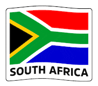 meetsouthafrica travel holiday vacation flag Sticker