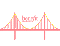 san francisco pink Sticker by Benefit Cosmetics