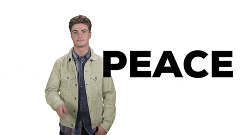 peace out brady tutton GIF by In Real Life