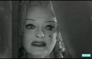 Bette Davis Horror GIF by Turner Classic Movies