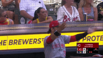 Cincinnati Reds Sport GIF by MLB