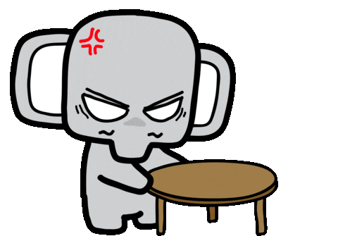 Angry Emoji Sticker by XiangZai