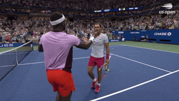 Tiafoe And Nadal Embrace