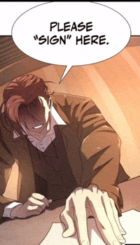 Scam Sign Here GIF