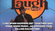 aries spears rap GIF by Laugh Factory